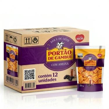 Imagem de Kit 12 Doce de Leite c/ Ameixa PORTÃO DO CAMBUI Pounch 200g - Portão D