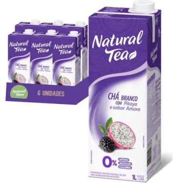 Imagem de Chá Branco Pitaya & Amora NATURAL TEA 1L (6 Litros)