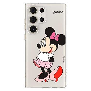 Imagem de Capa Anti Impacto Slim Air Gocase Compatível com Galaxy S23 Ultra (6.8 Pol) (Disney Garota Minnie)