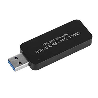 Imagem de Play and Plug Caixa de Disco Rígido Externo, Gabinete USB3.0 para M.2 NGFF SDD, para Disco Rígido SSD M.2 Key-B 2230/2242