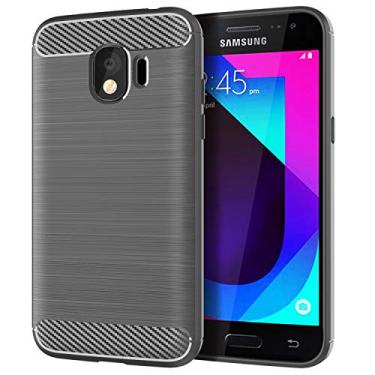 Imagem de Capa para Samsung Galaxy J2 2018, sensação macia, proteção total, anti-arranhões e impressões digitais + capa de celular resistente a arranhões para Samsung Galaxy J2 2018