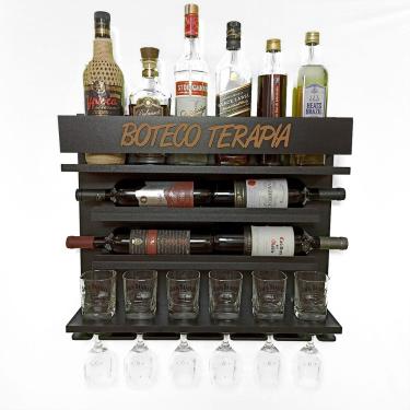 Imagem de Adega de Parede E Barzinho Whisky Cachaça Boteco Terapia PR