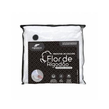 Imagem de Capa Impermeável Flor de Algodão Macia - Fibrasca