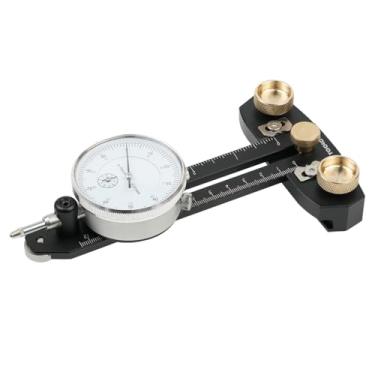 Imagem de TOOLCOOL Calibrador de alinhamento de serra de mesa, indicador de discagem fina, serra de mesa, guia de gabarito, ferramenta de marcenaria, acessórios de serra de mesa para cortes estreitos repetidos