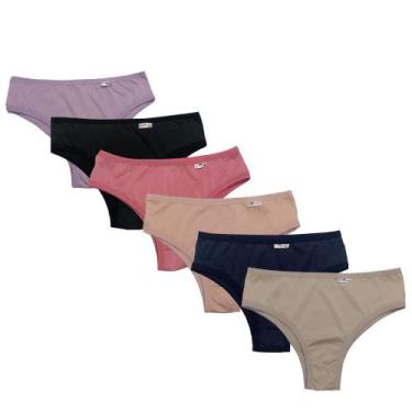 Imagem de Kit 10 Calcinhas Calçola Tangão Feminino Moda Íntima - Live Comfort, S