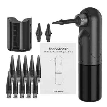 Imagem de Esfregão elétrico para ouvidos, limpador de cera de ouvido, kit de limpeza de ouvido, limpador de ouvido portátil para adultos e crianças, cera de ouvido