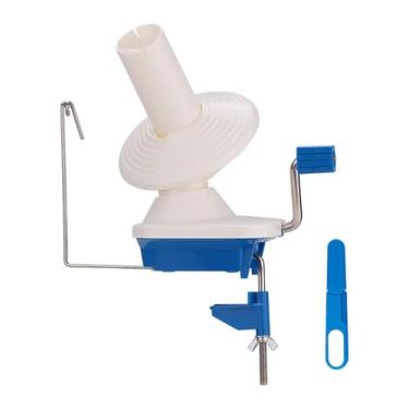 Imagem de UGPLM Enrolador de novelos de lã, enrolador de lã, enrolador de linha resistente, enrolador de fio de lã operado manualmente e prático para linha de novelo