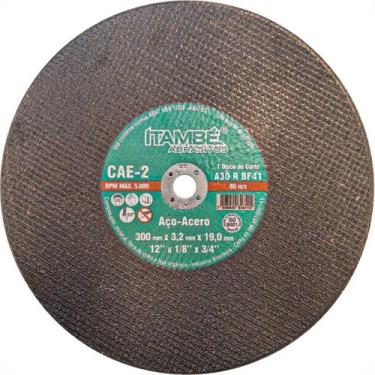 Imagem de Disco Corte Ferro Itambe 12''X1/8''X3/4''- 2 Telas Cae-2