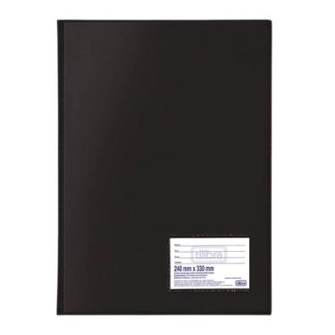 Imagem de Pasta Catálogo PVC 0,15mm Ofício 50 Envelopes Preta - Tilibra, Único