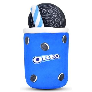 Imagem de iscream Conjunto de travesseiros Oreo and Milk 26,7 cm x 15,9 cm com mini travesseiro de biscoito Oreo