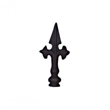 Imagem de Ponteira Ponta De Lança Ferro N03 Grade Portão Muro 8X13Cm