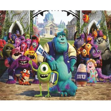 Imagem de Fundo Fotográfico Em Tecido Monstros S.A. 2,80X1,50. - Mix estilos