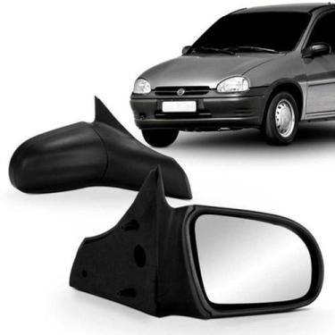 Imagem de Par Retrovisor Corsa 1994/ 2010 2 e 4 Portas sem Controle - CAROL CAR