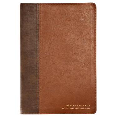 Imagem de Livro - Bíblia NVI com Espaço para Anotações, Letra Grande, Couro soft