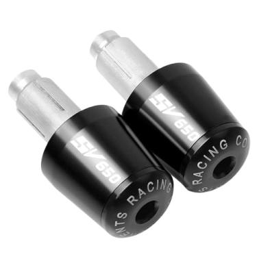 Imagem de Extremidades das manoplas do guidão da motocicleta, tampas de extremidade, acessórios deslizantes de peso para Suzuki SV650 SV 650 SV 650 S 22 mm