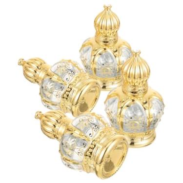 Imagem de Coolboyer 4 frascos de perfume de 15 ml, frascos de óleo essencial vazios, frascos de perfume pequenos