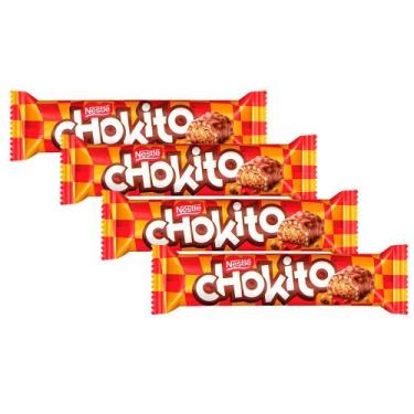 Imagem de Kit 4 Chocolate Nestlé Chokito 32g