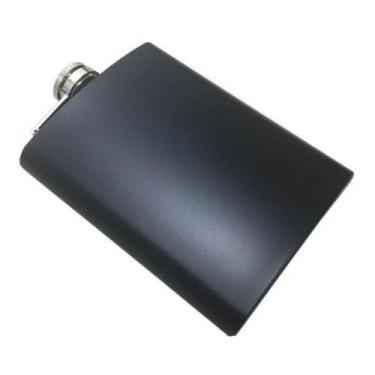 Imagem de Presente P Pai Amigo Elegante Cantil De Bolso Black 224Ml - Art House