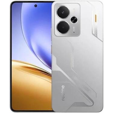 Imagem de Smartphone Realme 14 5G 256GB, 8GB RAM, Tela 6,72 PRATA