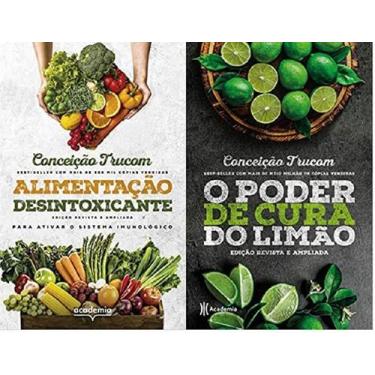 Imagem de Kit 2 Livro Alimentação Desintoxicante + Poder Cura Do Limão - Academi