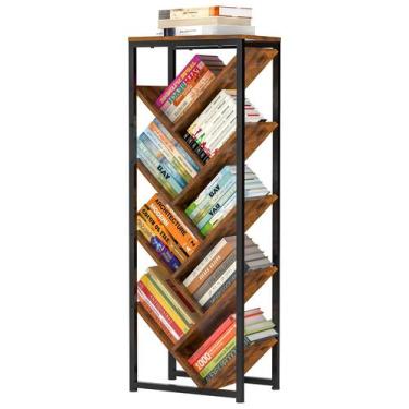 Imagem de Estante de livros Tree Cutogxon 9 níveis Floor Standing Book Storage