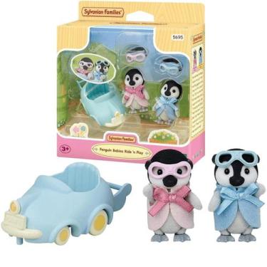 Imagem de Sylvanian Families Carrinho de Brincar dos Bebês Pinguins - Epoch
