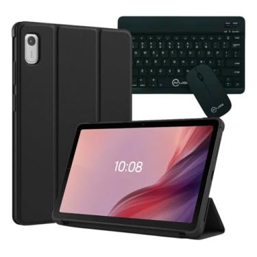 Imagem de Kit Completo Capa Para Lenovo M9 Tb-310fu (Preto)