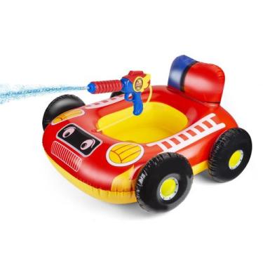 Imagem de Caminhão de bombeiros Pool Floats 10Leccion com pistola de água para c