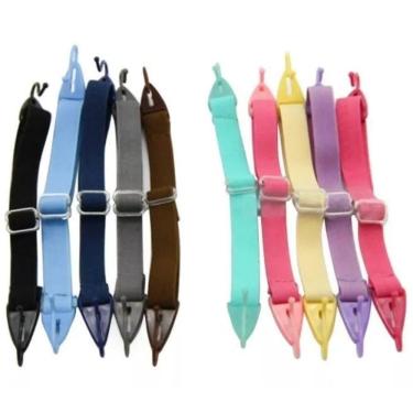 Imagem de Cordão Miraflex Ajustável Infantil Elástico Rosa