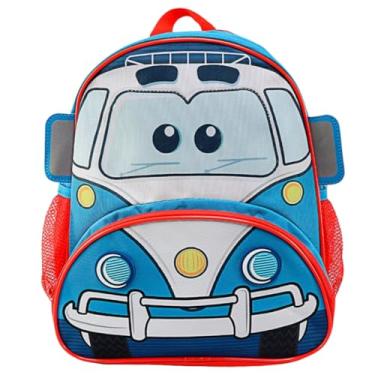 Imagem de Mochila com Alças Estampa 3D Infantil Clio Pets (Policia Fusca)