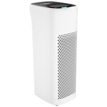 Imagem de Purificador de Ar para Ambientes até 76m² com 3 Velocidades, Luz Noturna Azul, Indicador de Substituição de Filtro, Temporizador e Filtro