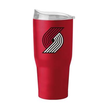Imagem de FANMATS Copo de aço inoxidável NBA Portland Trailblazers de 850 g – Acabamento em pó durável – Cabe na maioria dos porta-copos, oficialmente licenciado pela NBA – Mantém bebidas quentes e frias