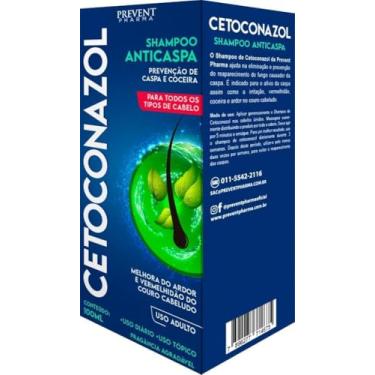 Imagem de Shampoo Cetoconazol Prevenção Anticaspa Coceira Vermelhidão 100ml Prevent Pharma