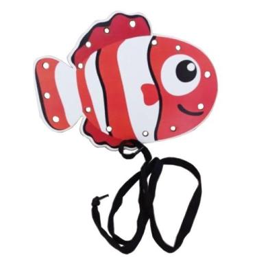 Imagem de Alinhavo Infantil Peixe Brinquedo Educativo e Pedagógico - TRALALA
