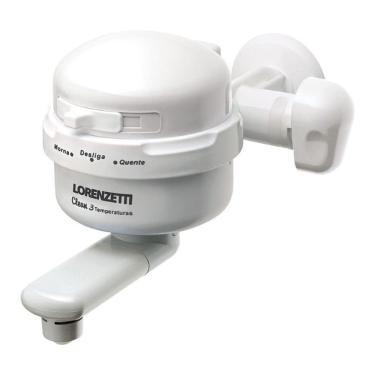 Imagem de Torneira Elétrica Clean 3t Branca Lorenzentti 220v 5500w