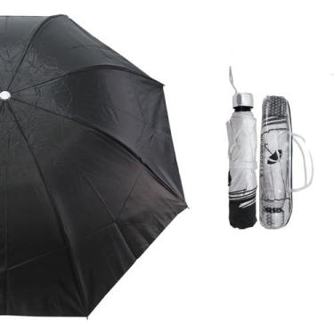 Imagem de Guarda Chuva Sombrinha Com Proteção Solar UV Resistente Contra Vento 1