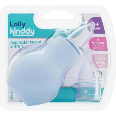 Imagem de Aspirador Nasal 2 em 1 Lolly Kinddy, Azul
