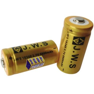 Imagem de 2 Bateria Cr123A - 16340 3.7v 5800Mah Original Jws serie Gold