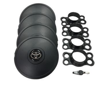 Imagem de Calotas Miollo Toyota Etios Aro 14 2012/19 Tradicional Preto