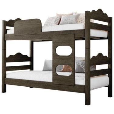 Imagem de Beliche Moderna Compacta Vira Duas Camas P/ Quarto De Irmãos - TopDeal