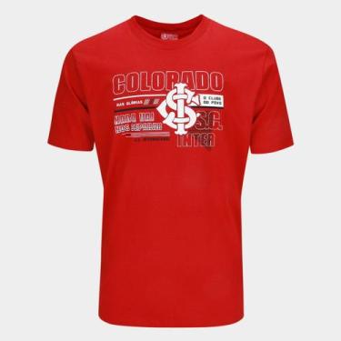 Imagem de Camiseta Internacional Clássica Masculina - Surf Center, Vermelho, G