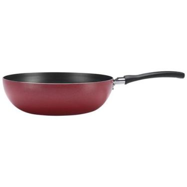 Imagem de Wok Brinox Ceramic Life Naturalle Ø28cm 4,1L Vermelho Garlic, Vermelho