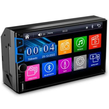 Imagem de Central Multimídia Universal Mp5 Espelhamento Android IOS - WLK Automo