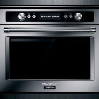 Imagem de Micro-ondas de embutir Brastemp Gourmand 40 litros inox com Sistema 3D