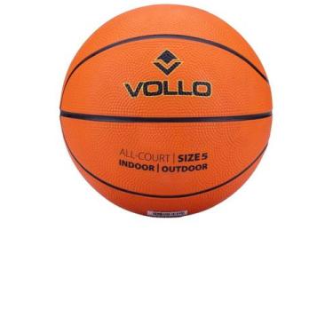 Imagem de Bola de Basquete Tamanho 05 Indoor Outdoor Vollo, Laranja, 05, Infanti