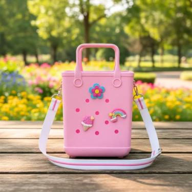 Imagem de Bolsa Eva Feminina Rosa Personalizável Dridrica