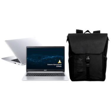 Imagem de Notebook Acer Aspire 5 15,6 AMD Ryzen 5 16GB RAM  - 512GB SSD Linux + 