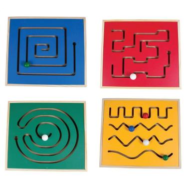 Imagem de Brinquedos Educativos - Painéis Psicomotores 4 Unidades