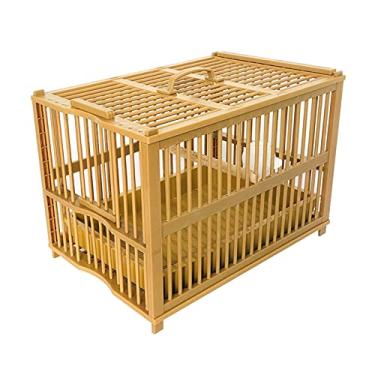 Imagem de KIZQYN Gaiola de pássaro gaiola de banho fácil de limpar suprimentos de pássaros de aviário portátil adequado para gaiola de voo de pássaros pequenos