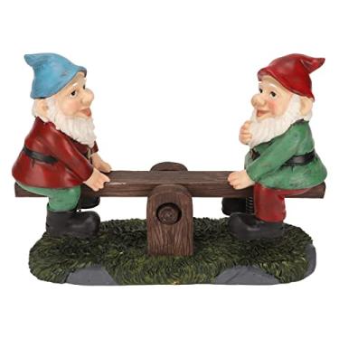 Imagem de Conjunto de Gnomos de Jardim Em Miniatura, Acessórios de Jardim de Fadas à Prova D'água Pequeno Gnomo para Casa de Presente Quintal Gramado Pátio